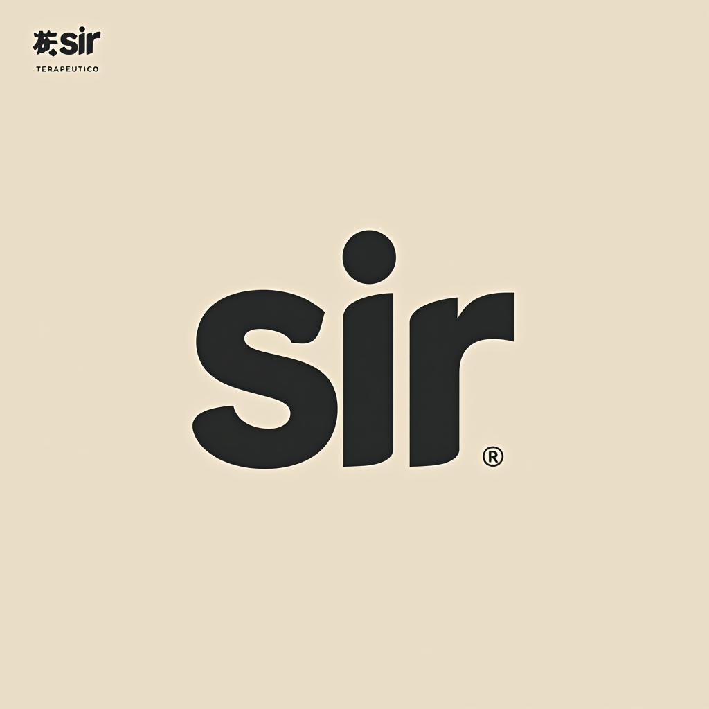  design a logo, espaço terapêutico sir, with the text 'sir'.