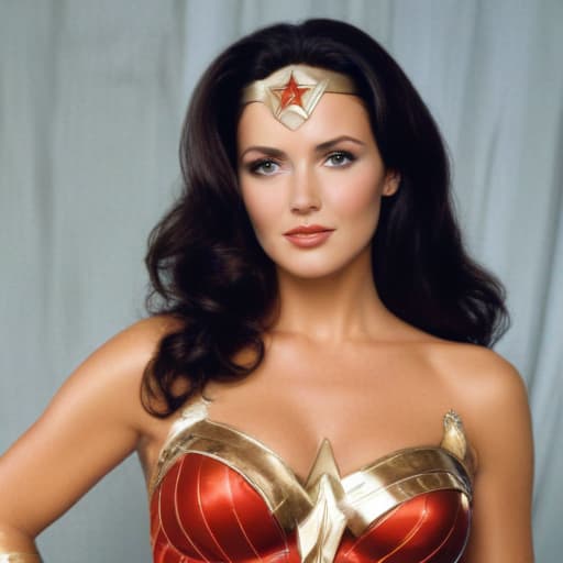 Lynda Carter in the 1970's Wonder Woman television show