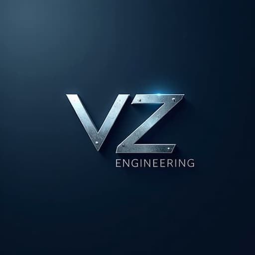  prompt for text to image api: "create a professional and modern logo for the brand 'vzengineering'. the logo design should be minimalist, featuring the symbols 'vz' prominently with the word 'engineering' situated directly below in a smaller font. the color scheme should consist of shades of grey and blue, evoking the feel of steel or metal. the overall design must be simple, clean, and reflective of a contemporary style. avoid any unnecessary embellishments, human figures, or inappropriate content. the final image should encapsulate the essence of a sleek and innovative engineering firm." hyperrealistic, full body, detailed clothing, highly detailed, cinematic lighting, stunningly beautiful, intricate, sharp focus, f/1. 8, 85mm, (centered image composition), (professionally color graded), ((bright soft diffused light)), volumetric fog, trending on instagram, trending on tumblr, HDR 4K, 8K