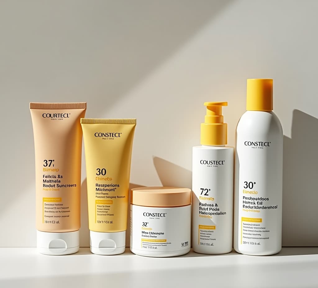  sunscreen and skincare products