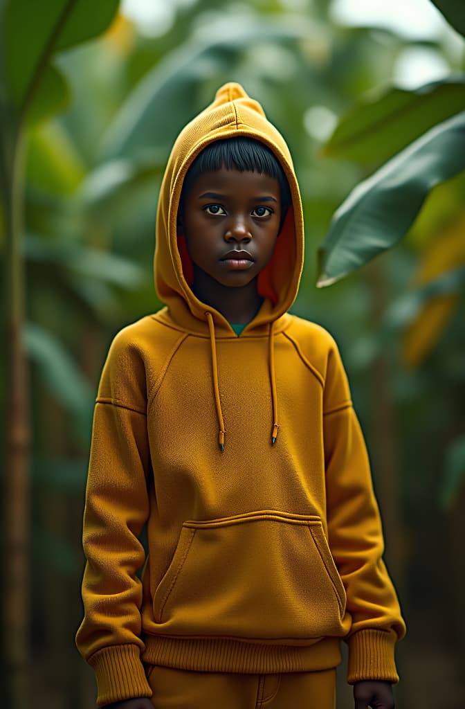  soynana: banana com proteínas de soja hyperrealistic, full body, detailed clothing, highly detailed, cinematic lighting, stunningly beautiful, intricate, sharp focus, f/1. 8, 85mm, (centered image composition), (professionally color graded), ((bright soft diffused light)), volumetric fog, trending on instagram, trending on tumblr, HDR 4K, 8K