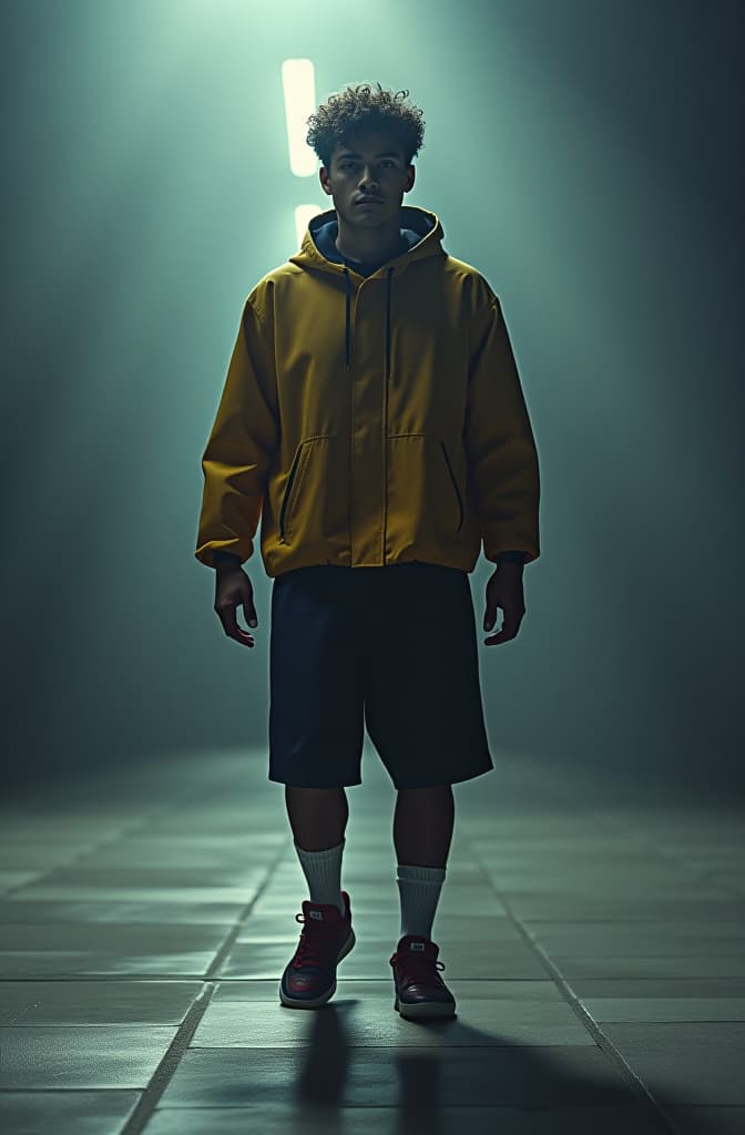  no he lavado mis tenis hyperrealistic, full body, detailed clothing, highly detailed, cinematic lighting, stunningly beautiful, intricate, sharp focus, f/1. 8, 85mm, (centered image composition), (professionally color graded), ((bright soft diffused light)), volumetric fog, trending on instagram, trending on tumblr, HDR 4K, 8K