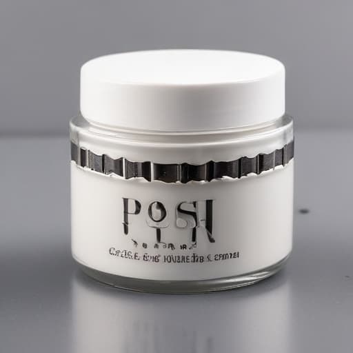 Posh face cream jar