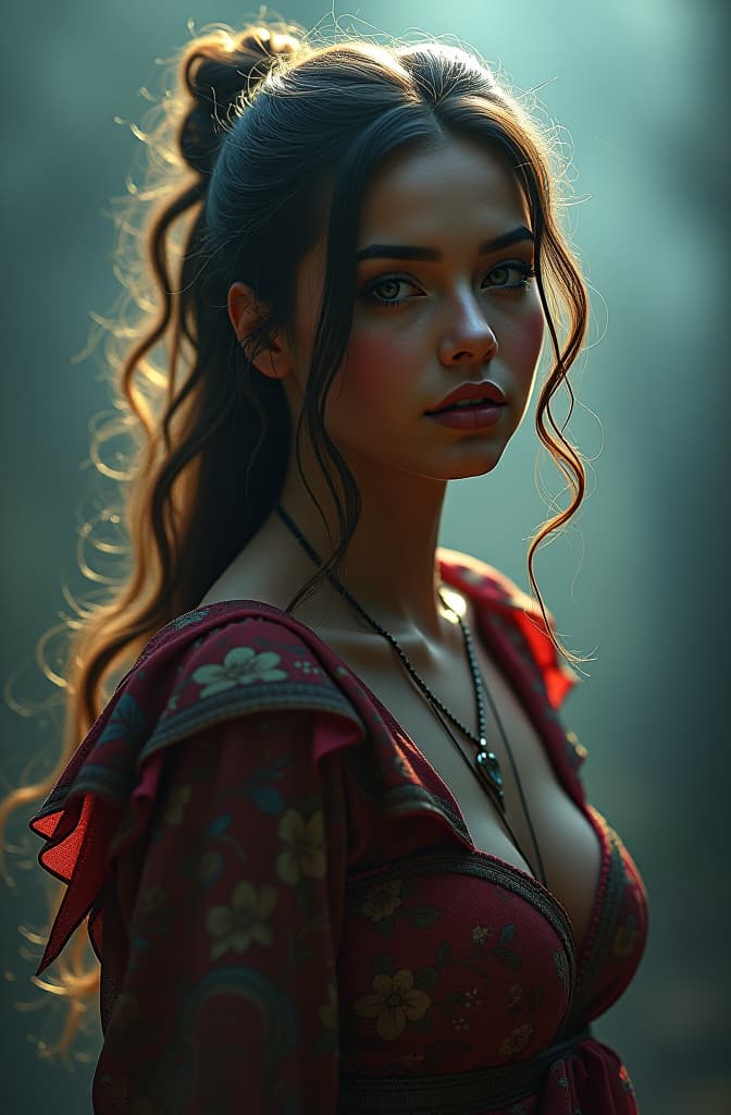  menina nua hyperrealistic, full body, detailed clothing, highly detailed, cinematic lighting, stunningly beautiful, intricate, sharp focus, f/1. 8, 85mm, (centered image composition), (professionally color graded), ((bright soft diffused light)), volumetric fog, trending on instagram, trending on tumblr, HDR 4K, 8K