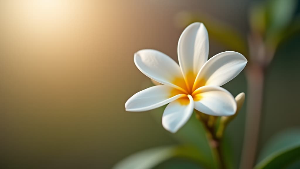  white flower in the natural background beautiful orange jasmine