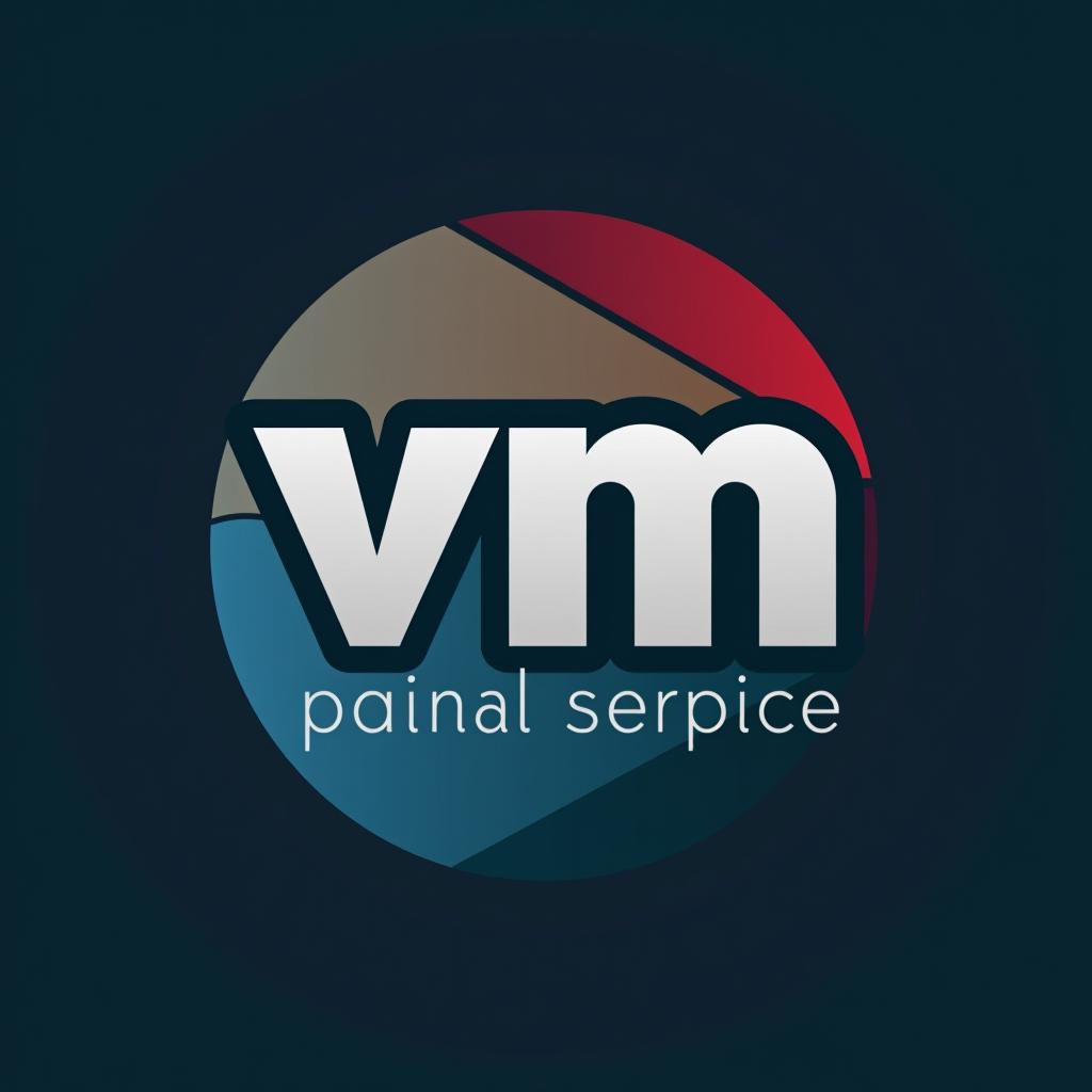  design a logo, , with the text 'vm painting & general services '.