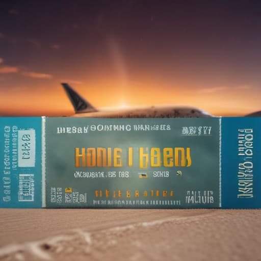 Generate an image of my Flight ticket with passenger name sahriyar Ahmed and ticket number 0742465639521, booking code 8v32eu departure from Islamabad Pakistan at 2 pm and arrival to Dubai UAE at 5 pm., hyperrealistic, high quality, extremely detailed, cinematic lighting, intricate, sharp focus, f/1. 8, 85mm, (centered image composition), (professionally color graded), ((bright soft diffused light)), trending on instagram, HDR 4K, 8K