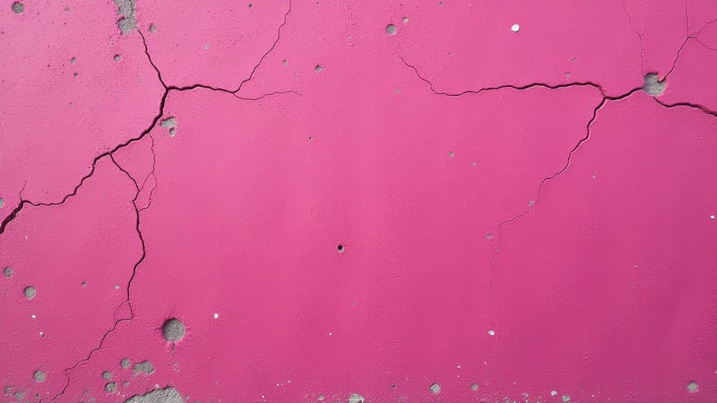  a bright pink concrete wall with small cracks, abstract, colorful, with dynamic patterns and intricate textures {prompt}, maximum details