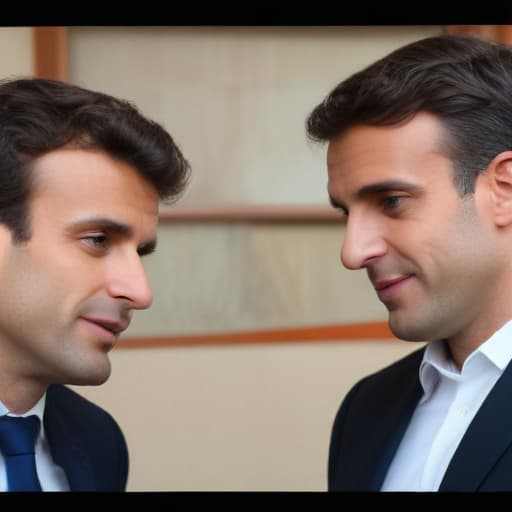 Emmanuel Macron et Gabriel Attal