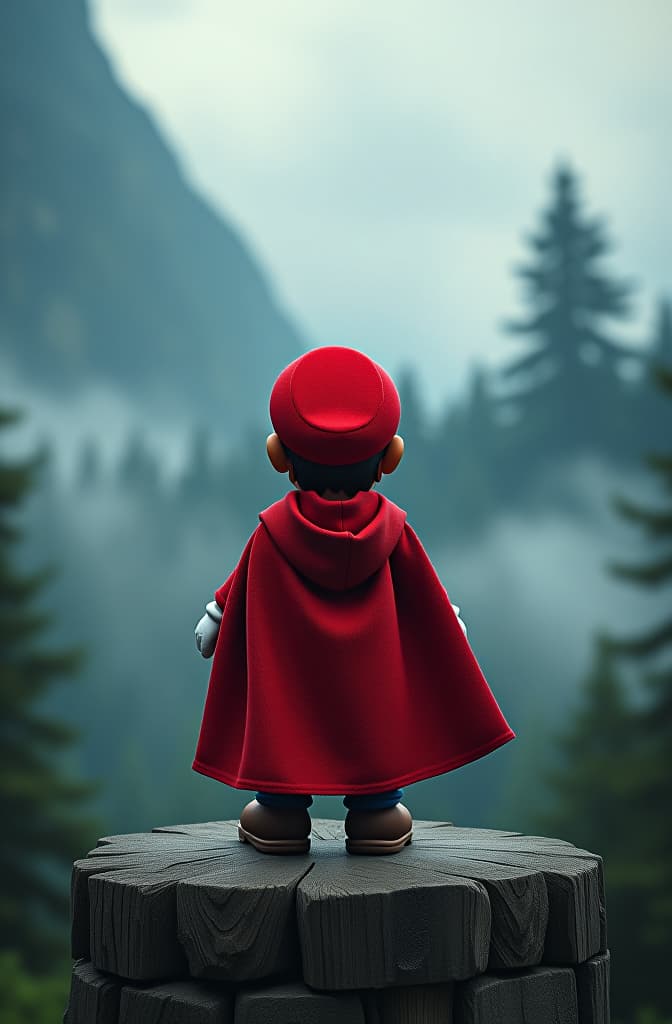  que sea un fondo del mundo de mario bros hyperrealistic, full body, detailed clothing, highly detailed, cinematic lighting, stunningly beautiful, intricate, sharp focus, f/1. 8, 85mm, (centered image composition), (professionally color graded), ((bright soft diffused light)), volumetric fog, trending on instagram, trending on tumblr, HDR 4K, 8K