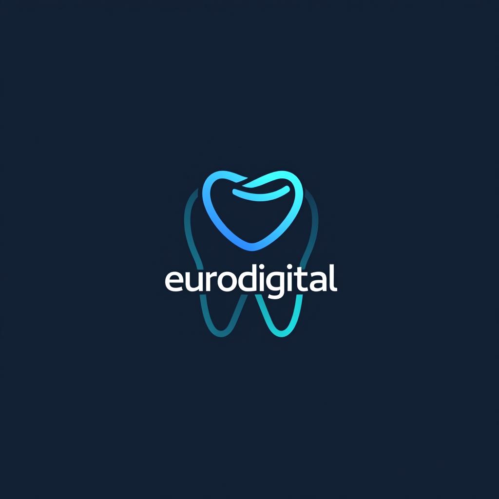  design a logo, técnico dental , with the text 'eurodigital '.