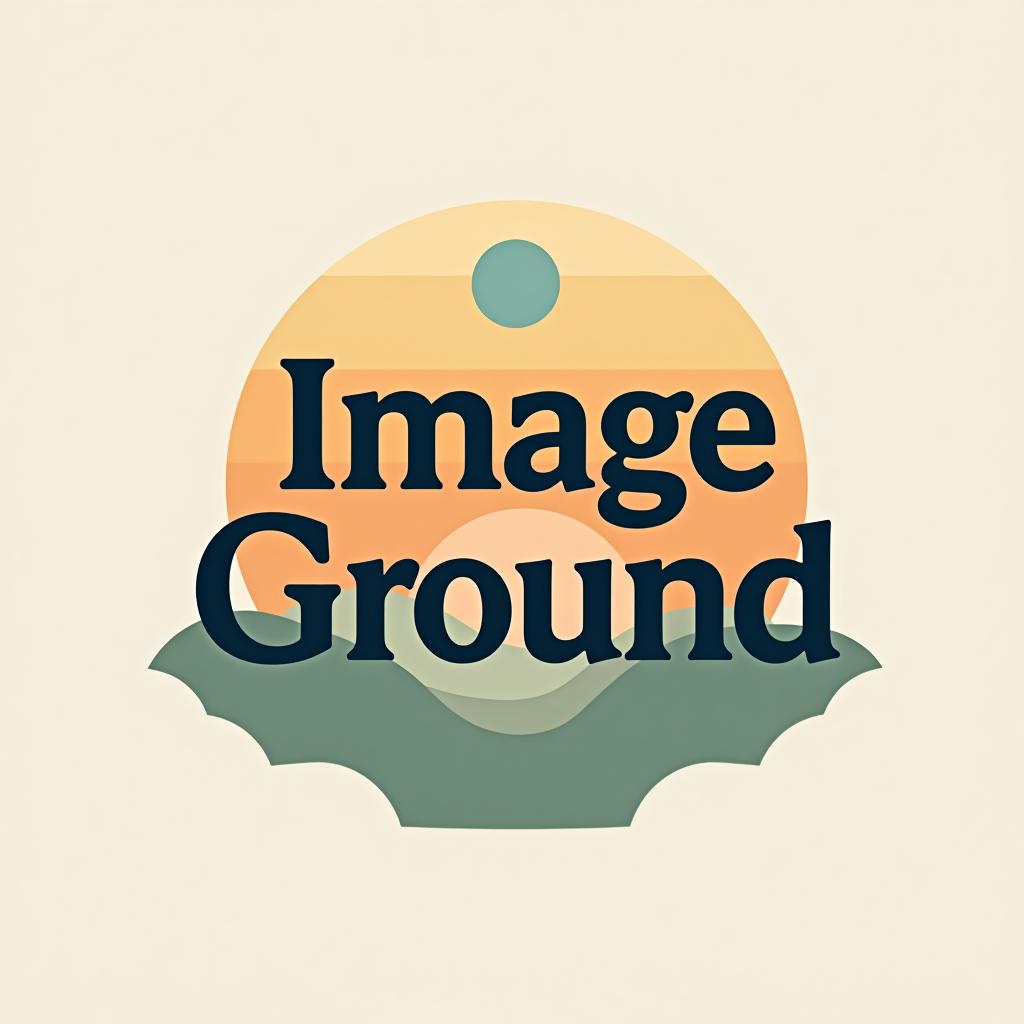  logo of text "imageground"