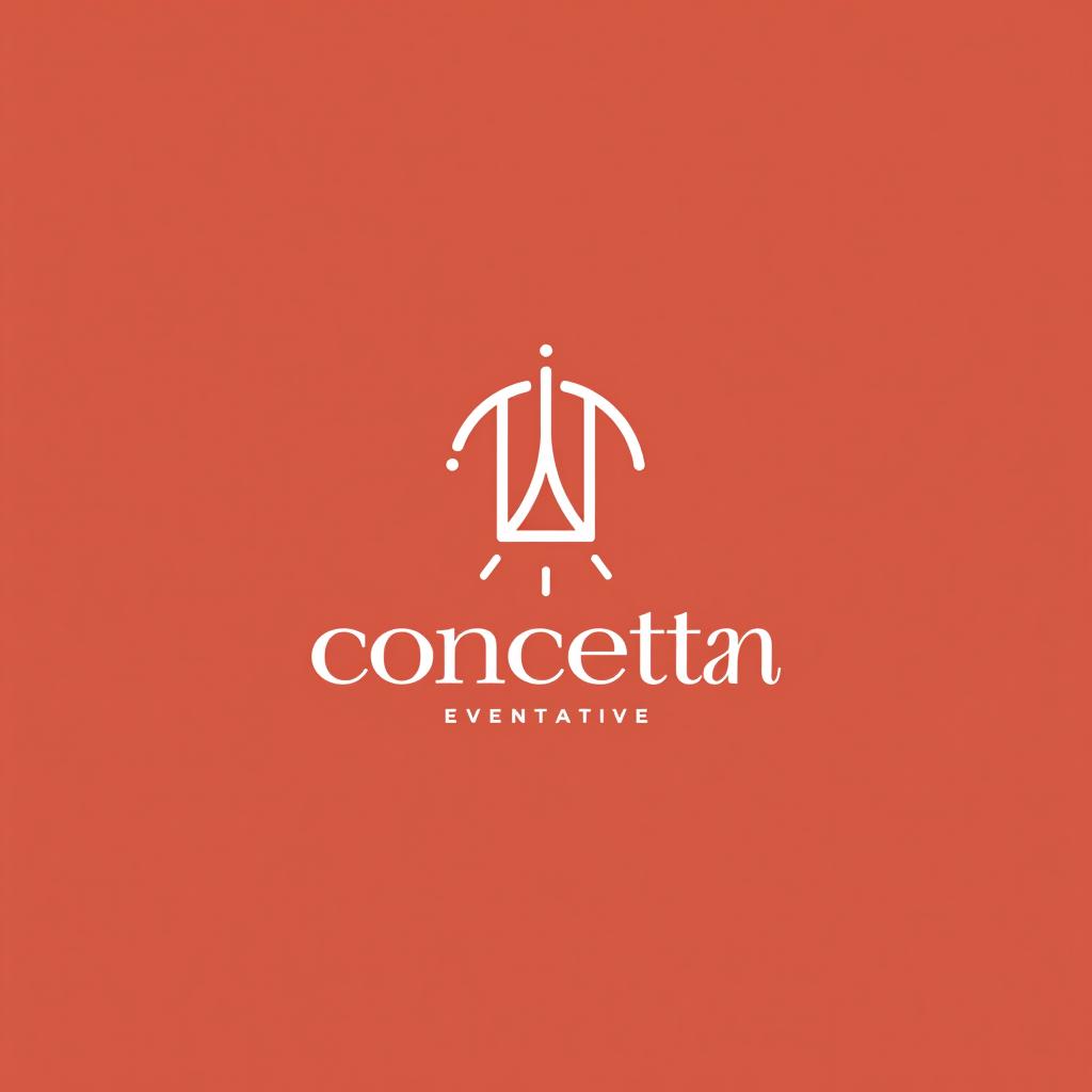  design a logo, hausverwaltung event service, with the text 'concetta'.