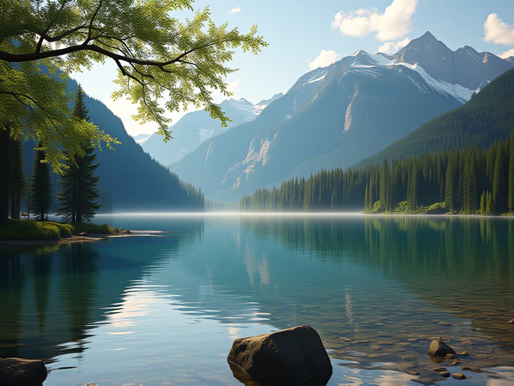  beautiful serene lake