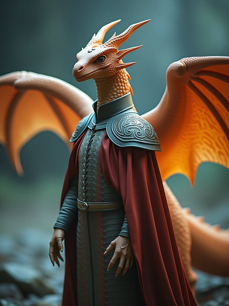  a platinum targaryen charizard hyperrealistic, full body, detailed clothing, highly detailed, cinematic lighting, stunningly beautiful, intricate, sharp focus, f/1. 8, 85mm, (centered image composition), (professionally color graded), ((bright soft diffused light)), volumetric fog, trending on instagram, trending on tumblr, HDR 4K, 8K