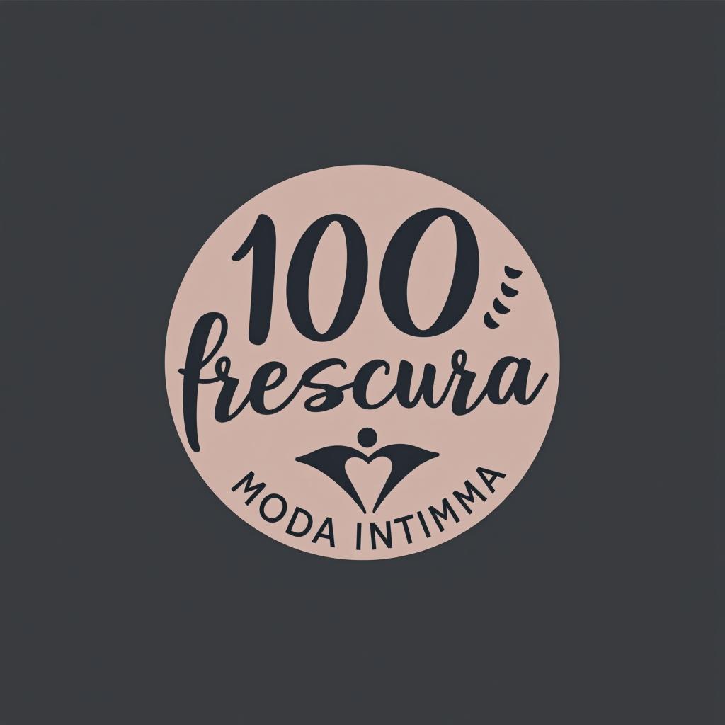  design a logo, , with the text '100 frescura moda intima '.