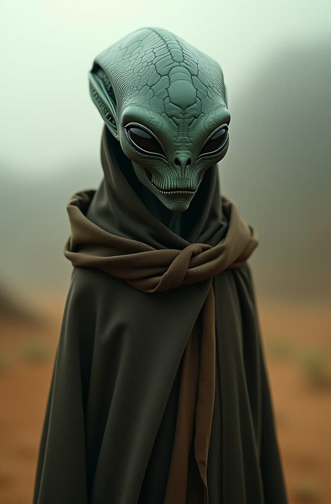  alien from area 51 hyperrealistic, full body, detailed clothing, highly detailed, cinematic lighting, stunningly beautiful, intricate, sharp focus, f/1. 8, 85mm, (centered image composition), (professionally color graded), ((bright soft diffused light)), volumetric fog, trending on instagram, trending on tumblr, HDR 4K, 8K