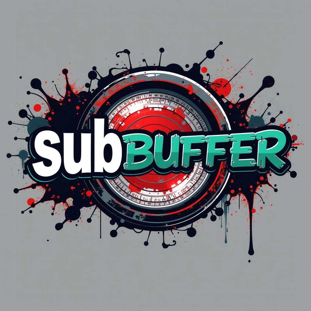  subbuffer logo text autosound180