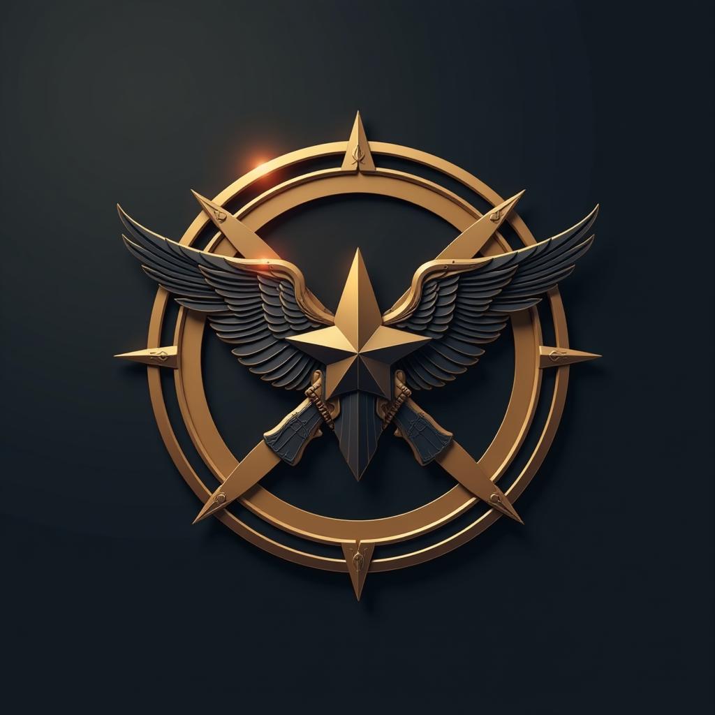  logo of a private military corporation in 2d format