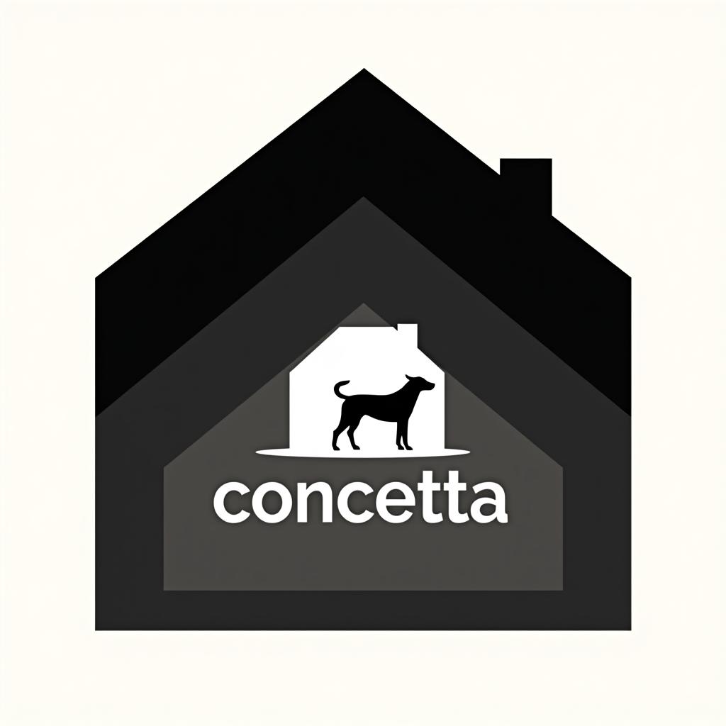  design a logo, hausverwaltung event service, with the text 'concetta'.