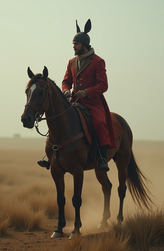  don quijote junto a sancho panza sobre sus caballo mirando hacia la derecha hyperrealistic, full body, detailed clothing, highly detailed, cinematic lighting, stunningly beautiful, intricate, sharp focus, f/1. 8, 85mm, (centered image composition), (professionally color graded), ((bright soft diffused light)), volumetric fog, trending on instagram, trending on tumblr, HDR 4K, 8K