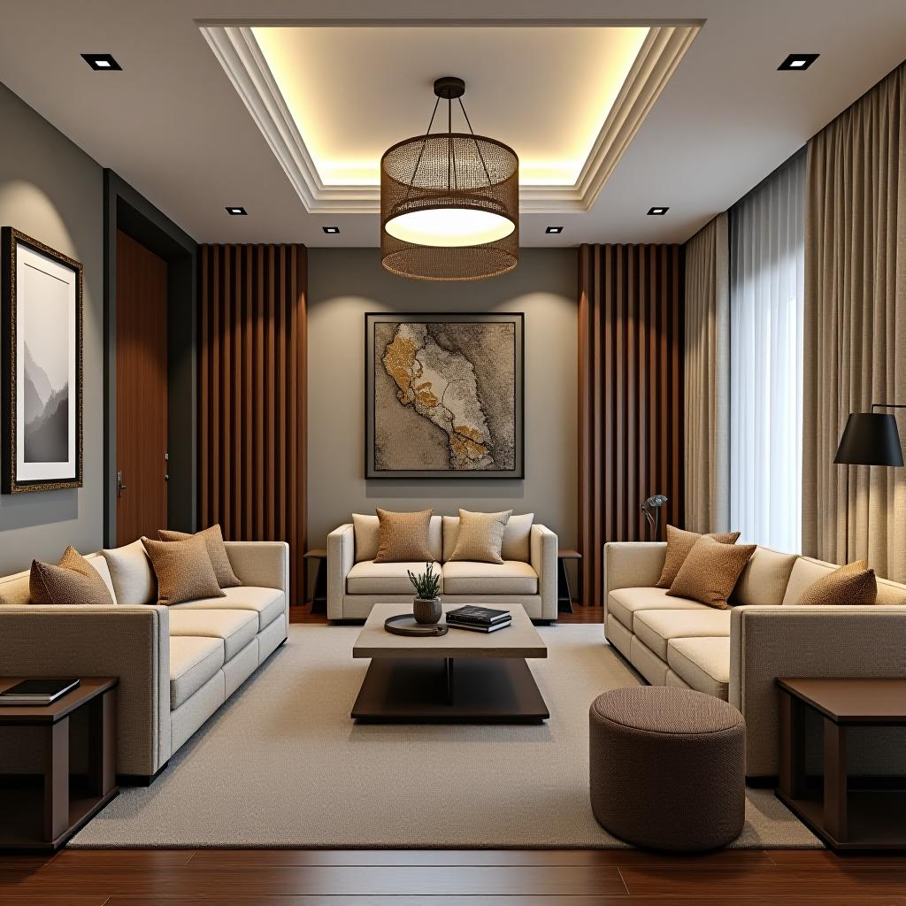  average kenyan home interior, appartement interior, award winning, professional, highly detailed, masterpiece