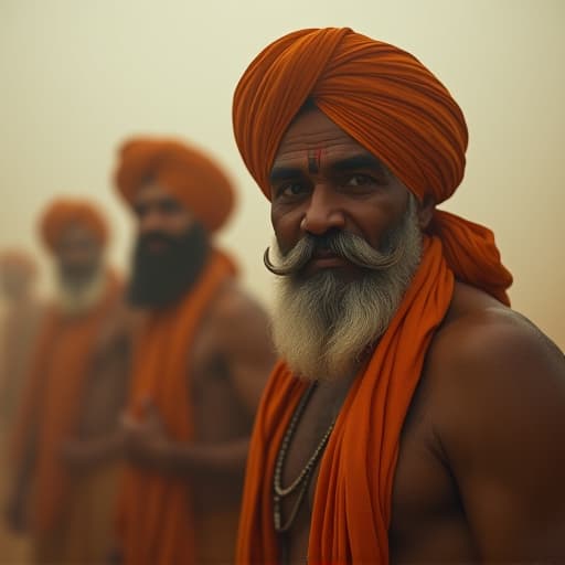  4 india men ing very pionate,  hyperrealistic, full body, detailed clothing, highly detailed, cinematic lighting, stunningly beautiful, intricate, sharp focus, f/1. 8, 85mm, (centered image composition), (professionally color graded), ((bright soft diffused light)), volumetric fog, trending on instagram, trending on tumblr, HDR 4K, 8K