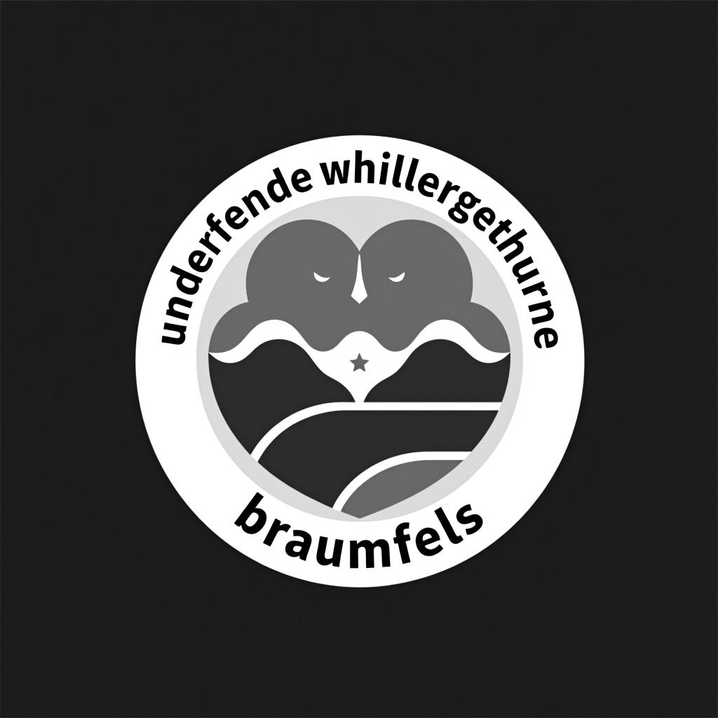  design a logo, , with the text 'unabhängige wählergemeinschaft braunfels'.