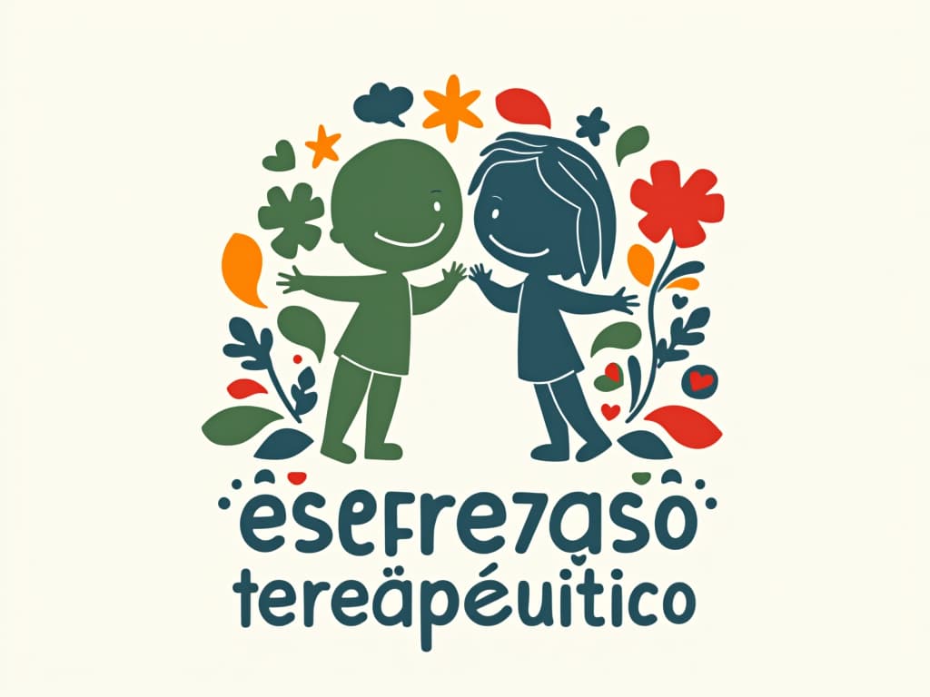  design a logo, logo de um cérebro infantil é um adulto , with the text 'espaço terapêutico sir '.