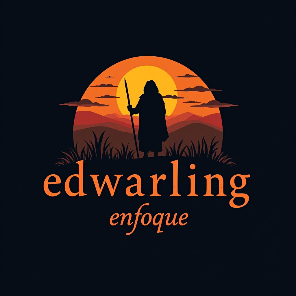  design a logo, logo fotográfico , with the text 'edwarling enfoque '.