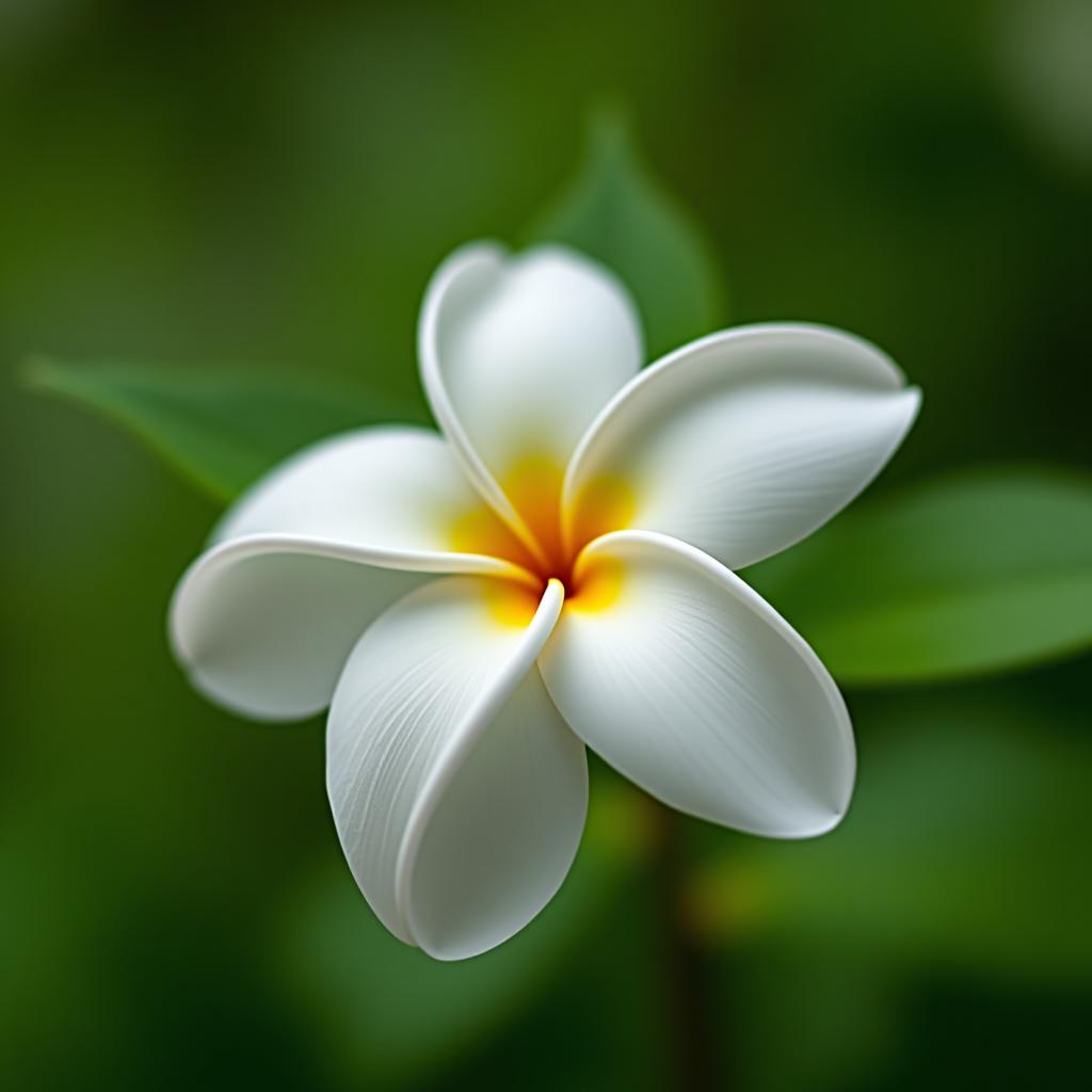  white flower in the natural background beautiful orange jasmine