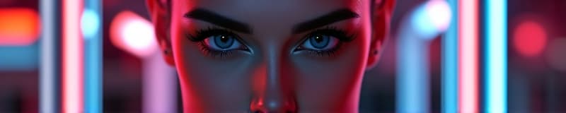  ultra realistic close up portrait ((beautiful pale cyberpunk female with heavy black eyeliner)), blue eyes, shaved side haircut, hyper detail, cinematic lighting, magic neon, dark red city, canon eos r3, nikon, f/1.4, iso 200, 1/160s, 8k, raw, unedited, symmetrical balance, in frame, 8k hyperrealistic, full body, detailed clothing, highly detailed, cinematic lighting, stunningly beautiful, intricate, sharp focus, f/1. 8, 85mm, (centered image composition), (professionally color graded), ((bright soft diffused light)), volumetric fog, trending on instagram, trending on tumblr, HDR 4K, 8K