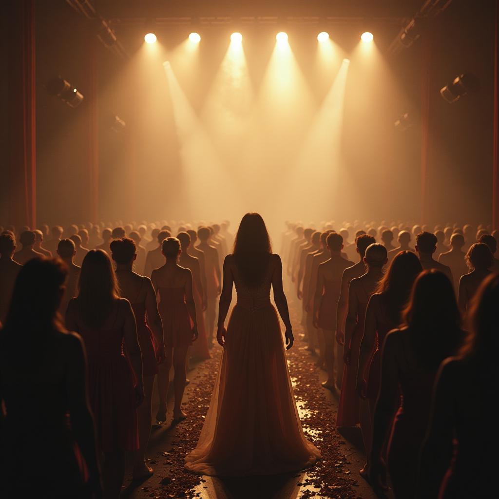  opening of a large vocal school. many people. bright tones. autumn atmosphere. music. beyoncé style. hyperrealistic, full body, detailed clothing, highly detailed, cinematic lighting, stunningly beautiful, intricate, sharp focus, f/1. 8, 85mm, (centered image composition), (professionally color graded), ((bright soft diffused light)), volumetric fog, trending on instagram, trending on tumblr, HDR 4K, 8K