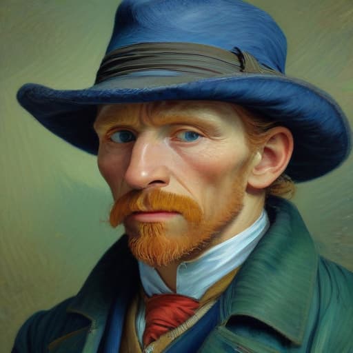 (lamazon), oil painting, highly detailed, 4k, high quality, by Vincent Van Gogh