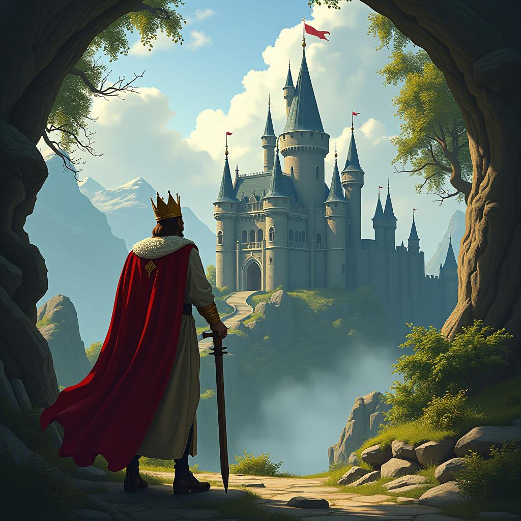  king searching for a castle