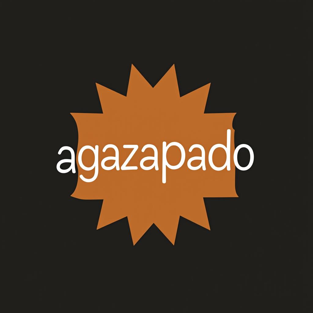  design a logo, agazapado tienda online, with the text 'agazapado'.