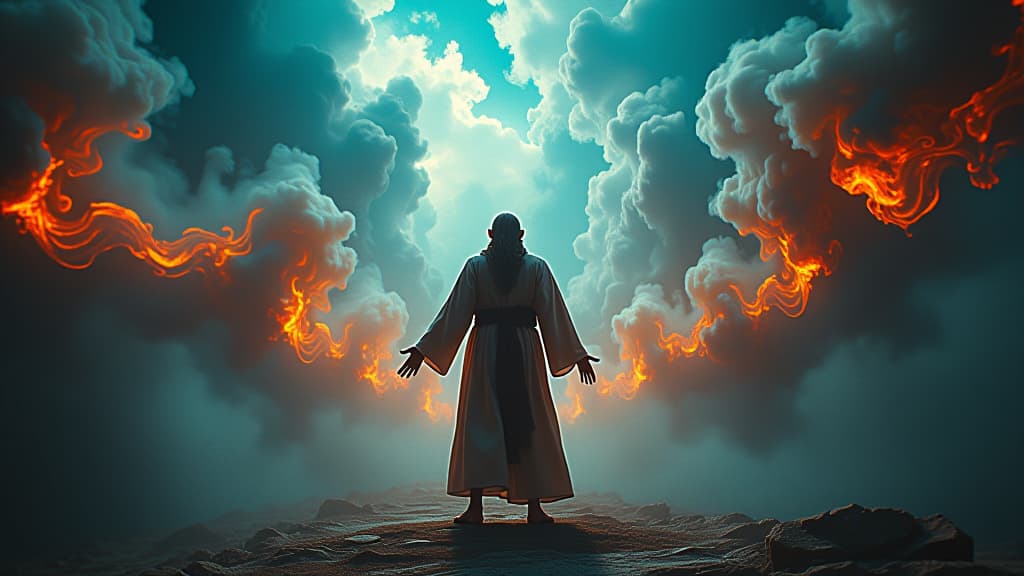  a dramatic scene portraying the moment god confuses the languages, shown through swirling colors and chaotic patterns. hyperrealistic, full body, detailed clothing, highly detailed, cinematic lighting, stunningly beautiful, intricate, sharp focus, f/1. 8, 85mm, (centered image composition), (professionally color graded), ((bright soft diffused light)), volumetric fog, trending on instagram, trending on tumblr, HDR 4K, 8K