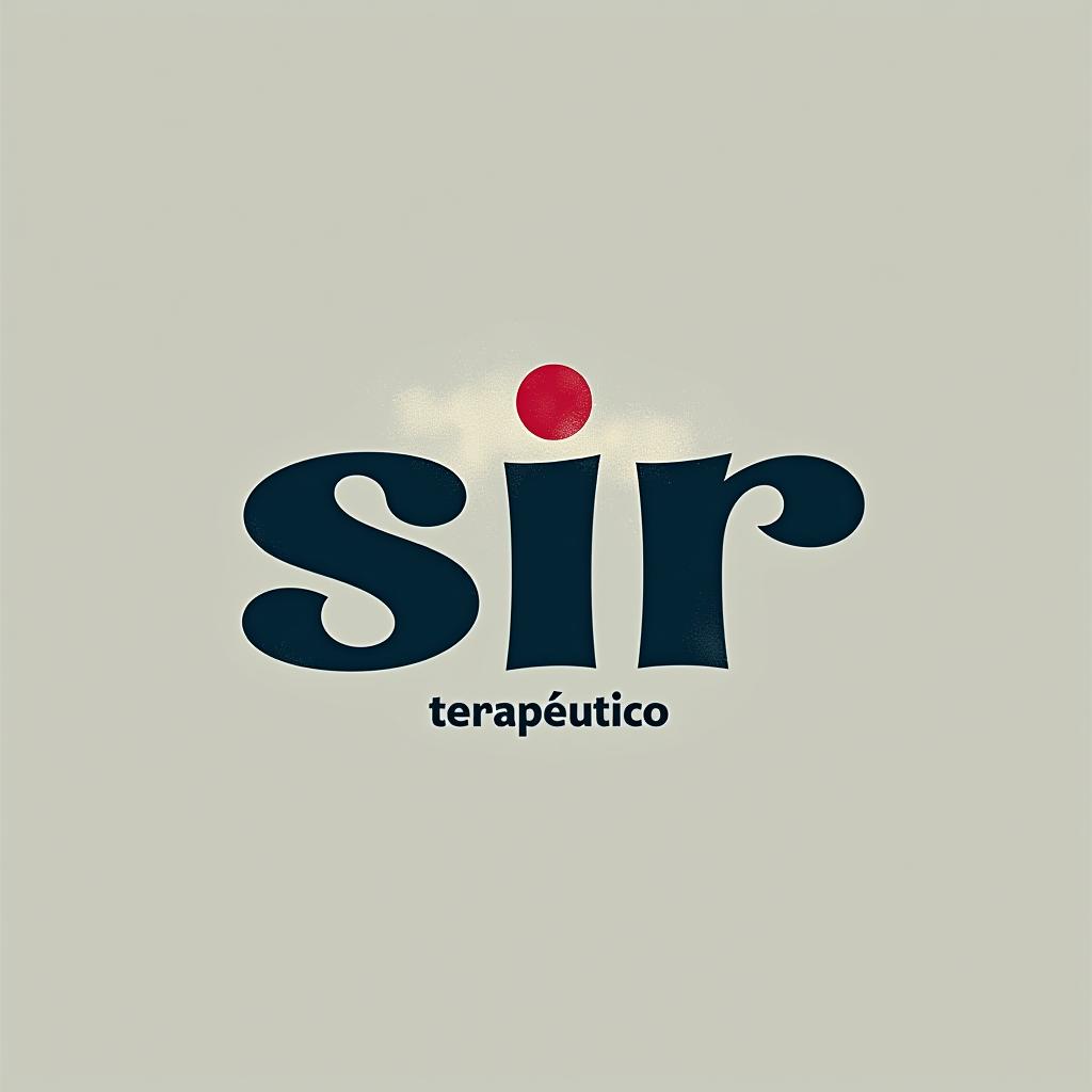  design a logo, espaço terapêutico sir, with the text 'sir'.