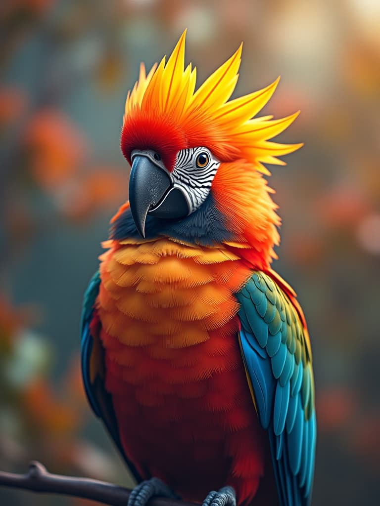  risograph, cute tropical bird, cmyk print, trending on artstation hyperrealistic, full body, detailed clothing, highly detailed, cinematic lighting, stunningly beautiful, intricate, sharp focus, f/1. 8, 85mm, (centered image composition), (professionally color graded), ((bright soft diffused light)), volumetric fog, trending on instagram, trending on tumblr, HDR 4K, 8K