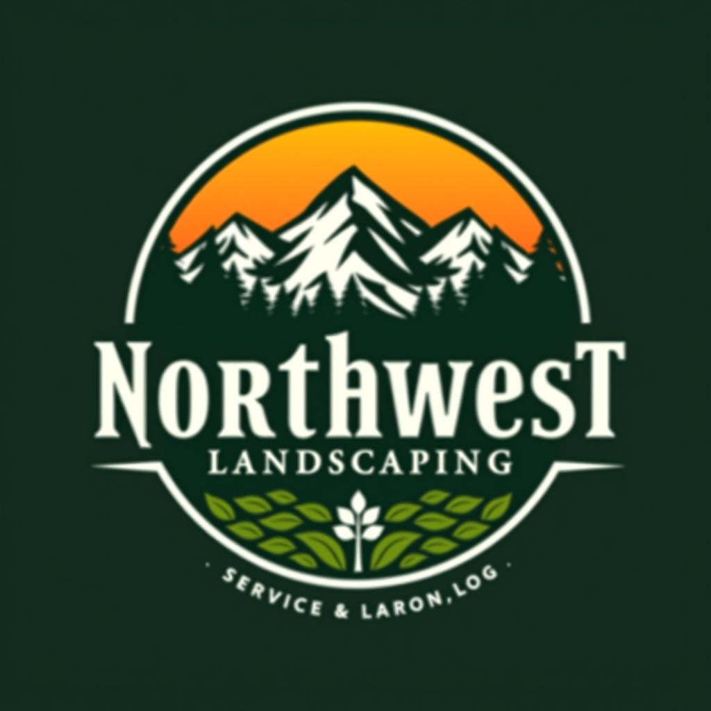  design a logo, make me a logo for my northwest landscaping business