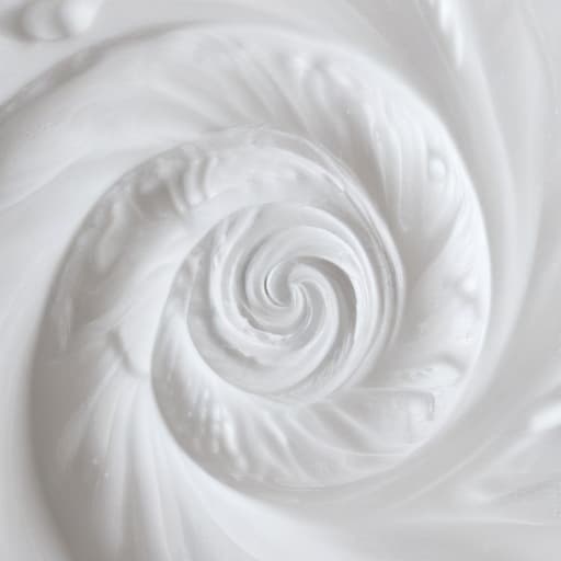 Creation with a white swirl mist in it