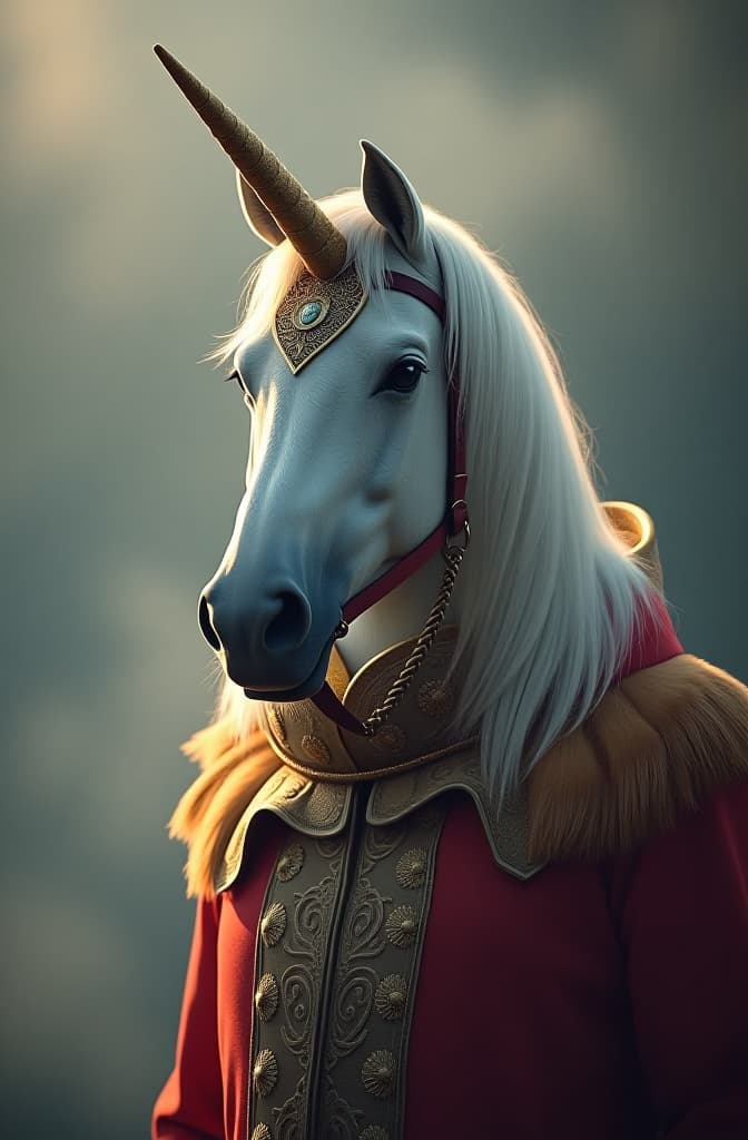  unicornios hyperrealistic, full body, detailed clothing, highly detailed, cinematic lighting, stunningly beautiful, intricate, sharp focus, f/1. 8, 85mm, (centered image composition), (professionally color graded), ((bright soft diffused light)), volumetric fog, trending on instagram, trending on tumblr, HDR 4K, 8K