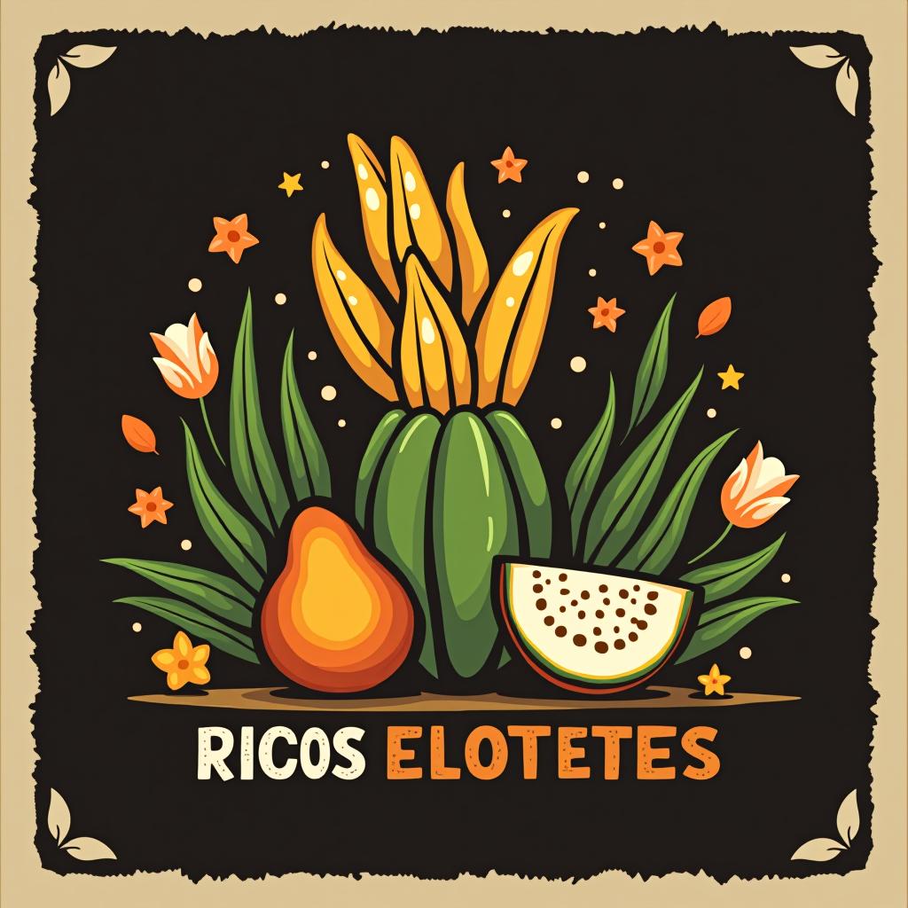  design a logo, crea un logo que tenga las palabras: doña elena, ricos elotes