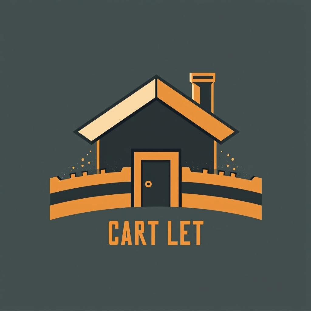  logo for a construction company.