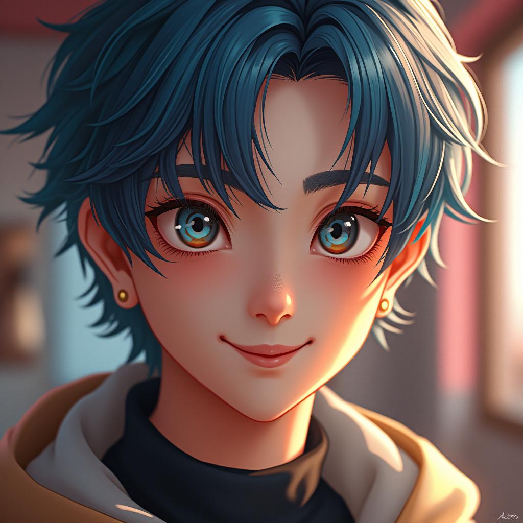  actual 8k portrait photo of gareth person, portrait, happy colors, bright eyes, clear eyes, warm smile, smooth soft skin, big dreamy eyes, beautiful intricate colored hair, symmetrical, anime wide eyes, soft lighting, detailed face, by makoto shinkai, stanley artgerm lau, wlop, rossdraws, concept art, digital painting, looking into camera hyperrealistic, full body, detailed clothing, highly detailed, cinematic lighting, stunningly beautiful, intricate, sharp focus, f/1. 8, 85mm, (centered image composition), (professionally color graded), ((bright soft diffused light)), volumetric fog, trending on instagram, trending on tumblr, HDR 4K, 8K