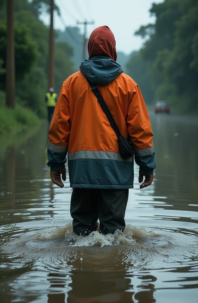  un sistema eficiente de detección temprana y alerta de inundaciones en las zonas no interconectadas del pacífico colombiano, reduciendo los impactos en las comunidades a causa de estas inundaciones ante las lluvias intensas. hyperrealistic, full body, detailed clothing, highly detailed, cinematic lighting, stunningly beautiful, intricate, sharp focus, f/1. 8, 85mm, (centered image composition), (professionally color graded), ((bright soft diffused light)), volumetric fog, trending on instagram, trending on tumblr, HDR 4K, 8K