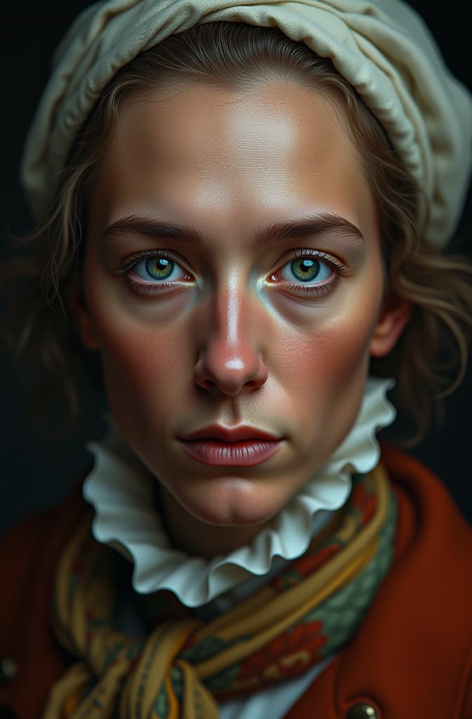  pies, realistic, portrait, art by donato giancola and greg rutkowski, realistic face, digital art, trending on artstation hyperrealistic, full body, detailed clothing, highly detailed, cinematic lighting, stunningly beautiful, intricate, sharp focus, f/1. 8, 85mm, (centered image composition), (professionally color graded), ((bright soft diffused light)), volumetric fog, trending on instagram, trending on tumblr, HDR 4K, 8K