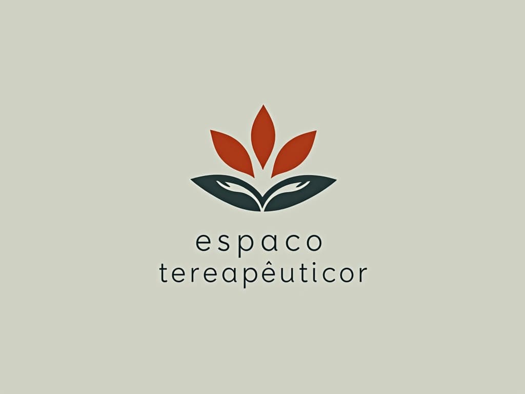  design a logo, in a minimalism style. clínica multidisciplinar de cuidados com a mente , with the text 'espaço terapêutico sir '.