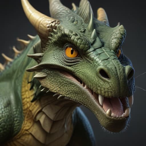 Brazilian realistic dragon