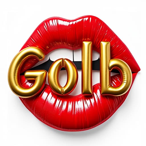  best quality,masterpieck,8k, a photo of 'goldb' letters made of glossy red lipstick, large floating letters, glossy red lipstick texture, white background, central focus, vibrant contrast hyperrealistic, full body, detailed clothing, highly detailed, cinematic lighting, stunningly beautiful, intricate, sharp focus, f/1. 8, 85mm, (centered image composition), (professionally color graded), ((bright soft diffused light)), volumetric fog, trending on instagram, trending on tumblr, HDR 4K, 8K